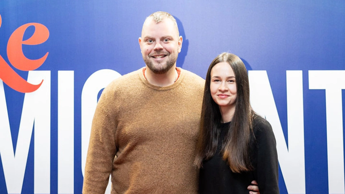 Laurynas Boguševičius ir Domantė / Pauliaus Peleckio / BNS nuotr.