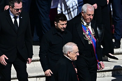 Volodymyras Zelenskis / AFP / Kristina Aržuolaitienė nuotr.