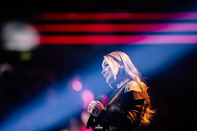 Džordanos Butkutės koncertas Kauno „Žalgirio“ arenoje / Lauryno Trimonio (El Artography) nuotr.