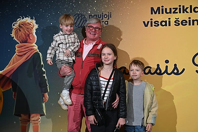 Pirmojo Lietuvoje miuziklo „Mažasis Princas“ premjeros svečiai / Glorijos Sasnauskaitės nuotr.