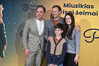 Pirmojo Lietuvoje miuziklo „Mažasis Princas“ premjeros svečiai / Glorijos Sasnauskaitės nuotr.
