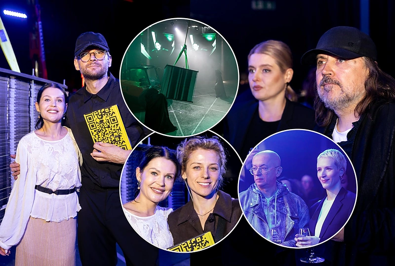 Monikos Dirsytės performansas / V.Stonytės ir T.Gūdmanto nuotr.