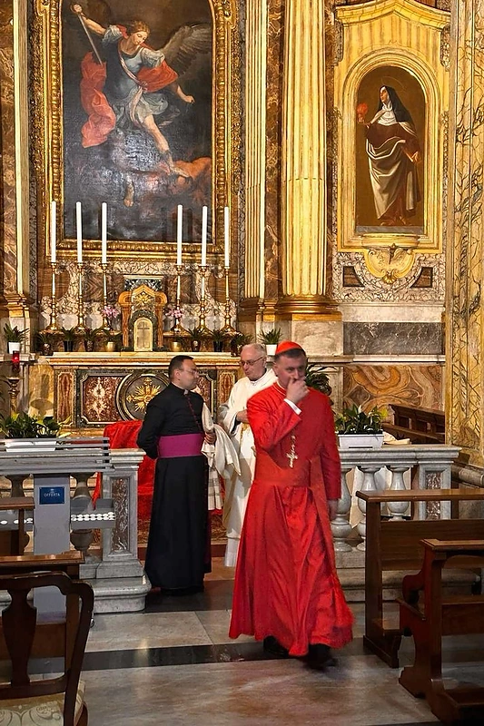 Lietuvių susitikimas su Rolandu Makricku Romoje / Asmeninio archyvo nuotr.