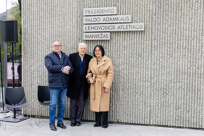 Visvaldas Matijošaitis, Valdas Adamkus, Raminta Popovienė / Teodoro Biliūno / BNS nuotr.