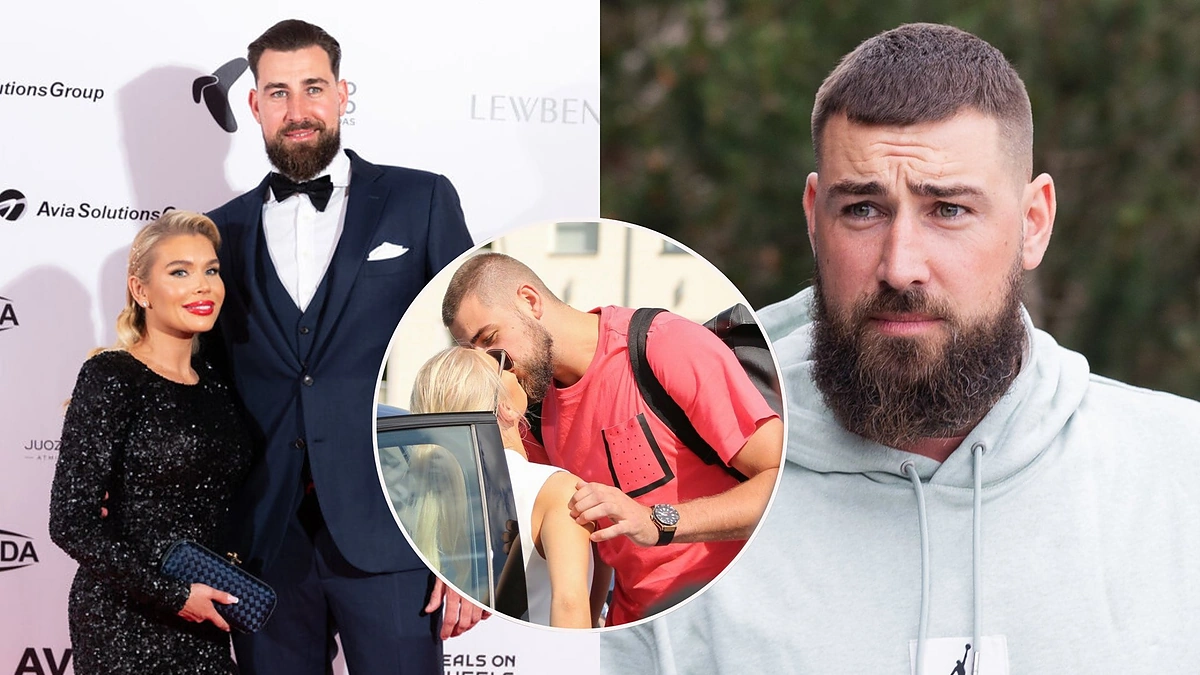 Jonas Valančiūnas su žmona / Gretos Skaraitienės, Patricijos Adamovič nuotr.