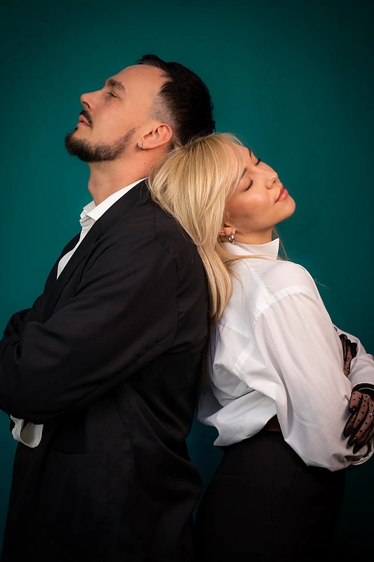 Edgaras Bechteris ir Indrėja Dobilaitė / Asmeninio albumo nuotr.