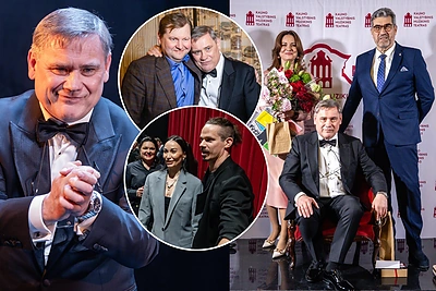 Kęstučio Jakšto 60-mečio šventė: Kauno muzikiniame teatre – žmona Viktorija, žinomi draugai ir staigmena