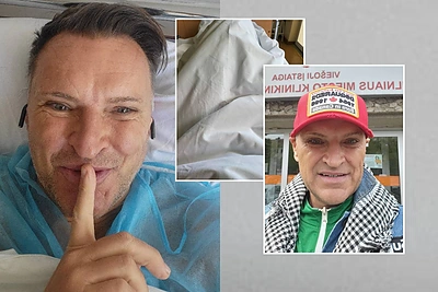Žilvinas Grigaitis pateko į ligoninę: „Negalvojau, kad taip skaudės“
