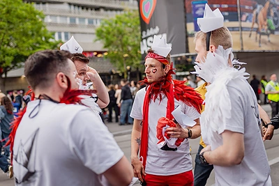 Bazelio Eurovizijos finalo žiūrovai / Skirmanto Lisausko /15min nuotr.