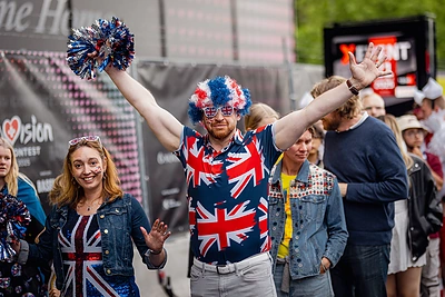 Bazelio Eurovizijos finalo žiūrovai / Skirmanto Lisausko /15min nuotr.