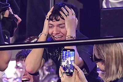 „Eurovizijos“ nugalėtojas – Austrijos atstovas JJ / „Scanpix“ nuotr.