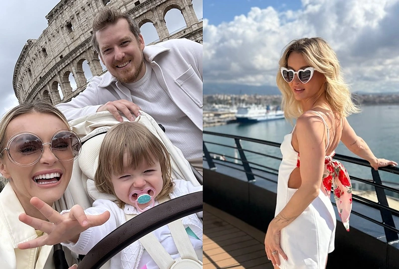 Ugnė Siparė su šeima / Asmeninio albumo nuotr.