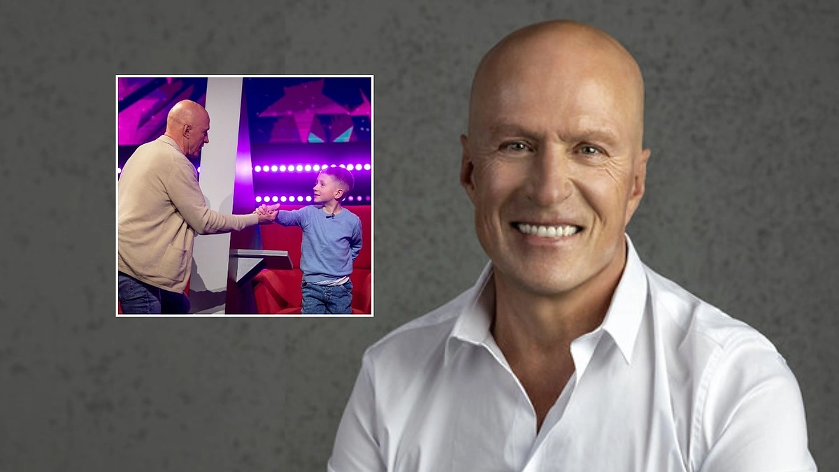 Egidijus Sipavičius su anūku / TV3 ir asmeninio albumo nuotr.