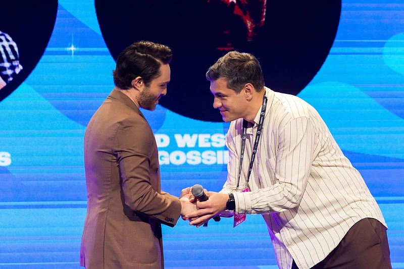 Ed Westwick, Justinas Jankevičius / Patricija Adamovič / BNS nuotr.