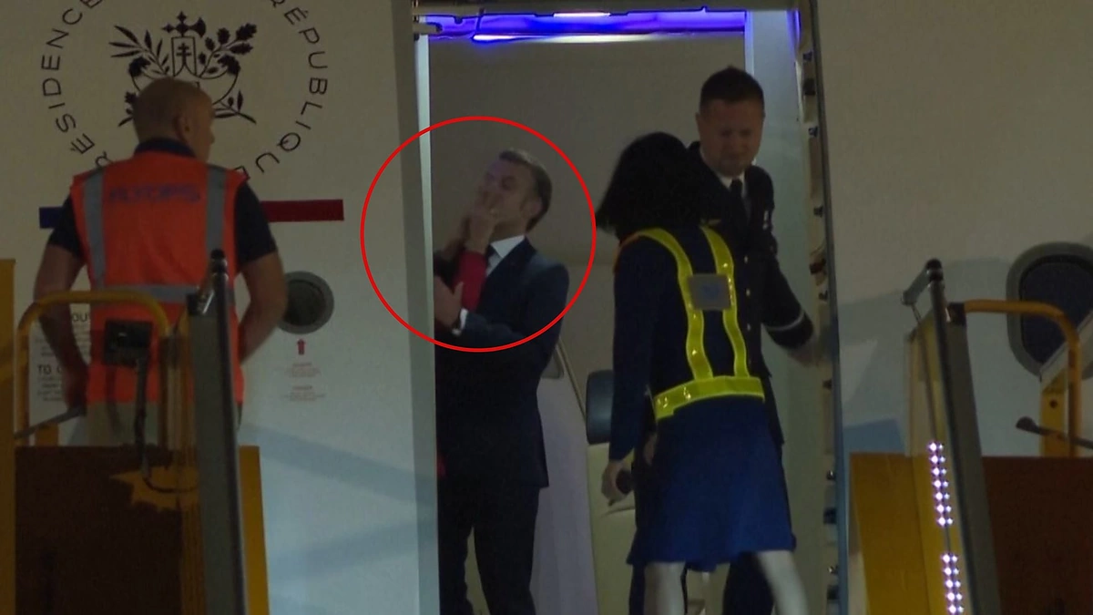 Brigitte Macron ir Emmanuelis Macronas / AP / Stopkadras