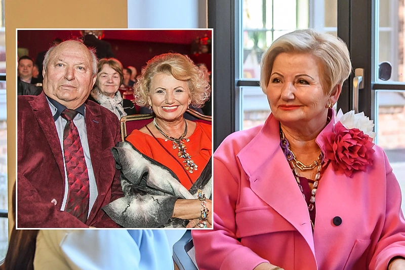 Joana Bartaškienė su vyru / Viganto Ovadnevo, Tomo Petrovskio nuotr.