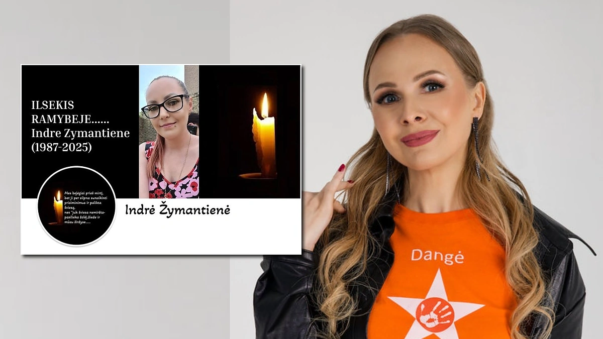 Dangė Miniauskaitė ir „Facebook“ įrašas / LNK ir stopkadro nuotr.