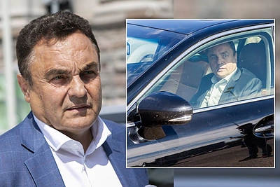 Petras Gražulis pateko į eismo įvykį: apgadintas jo prabangus „Lexus“