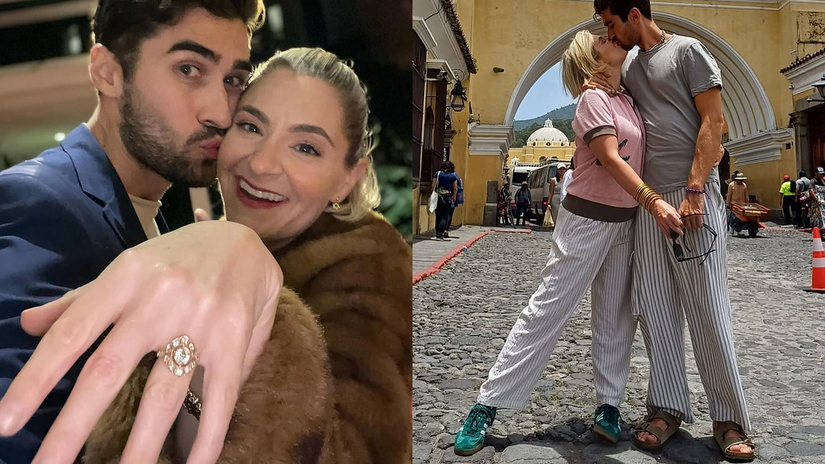 Samanta Greenstone ir Jacobas Hoffas / Soc. tinklų nuotr.