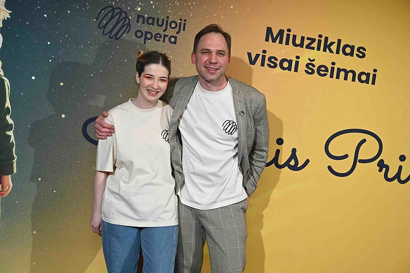 Emilija Finagėjevaitė ir Jonas Sakalauskas / Glorijos Sasnauskaitės nuotr.
