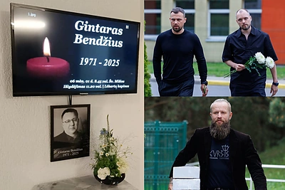 Klaipėdoje – atsisveikinimas su žuvusiu Gintaru Bendžiumi: šeimos prašymas ir jautrus bičiulių „sudie“