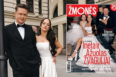 Tik „Žmonėms“: Ineta ir Ąžuolas Žvaguliai – apie vestuves be tėčio Žilvino ir kodėl 10 metų nemūvėjo žiedų