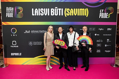 „Pride Voices Gala“ renginys / Pauliaus Peleckio / BNS nuotr.