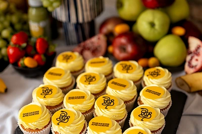 Audriaus Bružo parduotuvės gimtadienio akimirka / Tauro Gūdmanto nuotr.