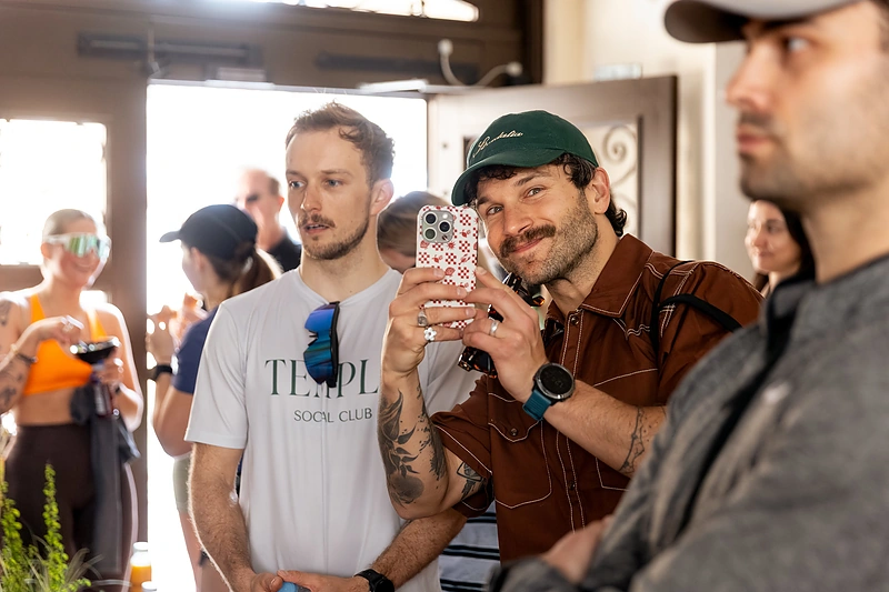 Audriaus Bružo parduotuvės gimtadienio akimirka / Tauro Gūdmanto nuotr.