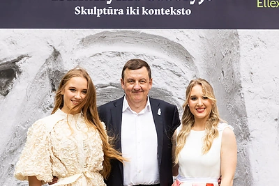 Elzė Gintvilė, Rolandas Valiūnas, Grytė Marija / Gretos Skaraitienės / BNS nuotr.