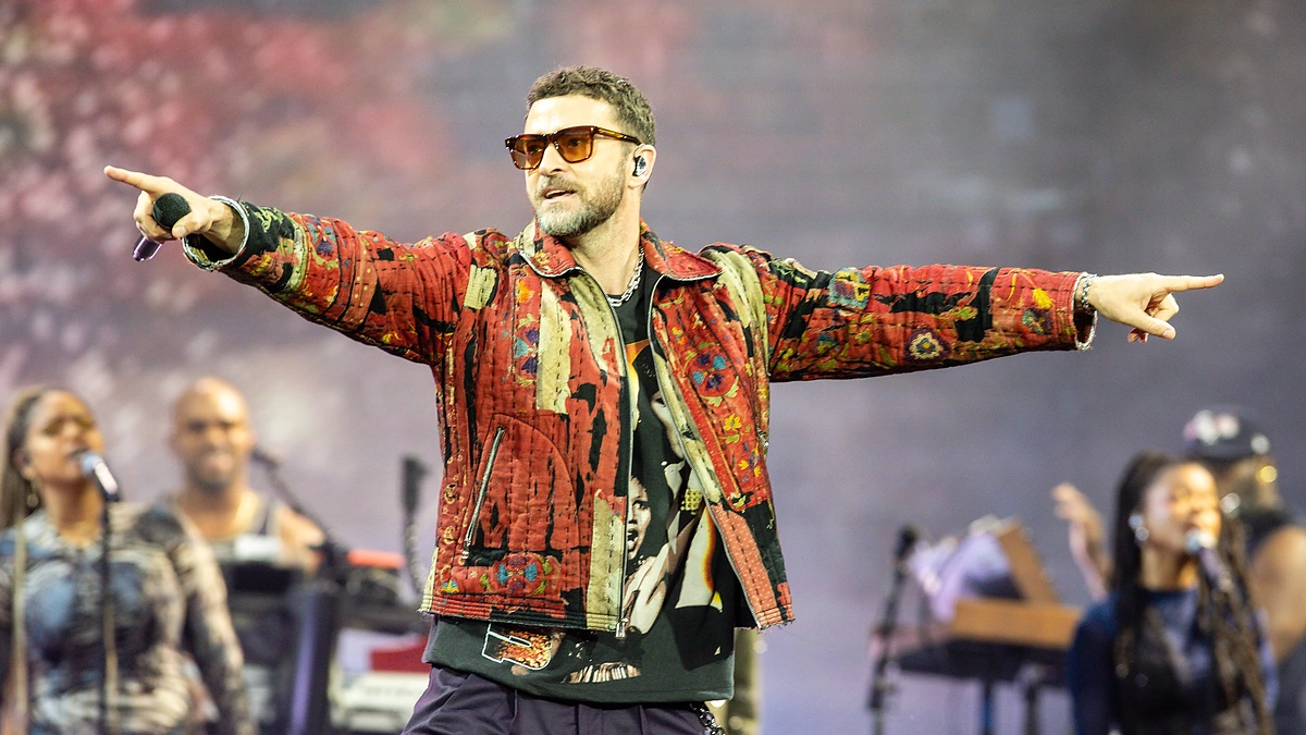 Justino Timberlake'o koncertas Dariaus ir Girėno stadione Kaune / Teodoro Biliūno / BNS nuotr.