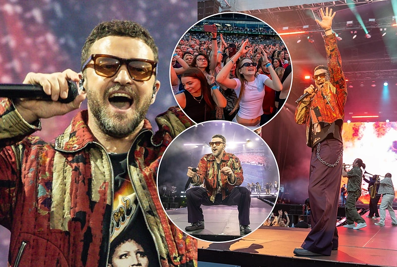 Justino Timberlake'o koncertas Dariaus ir Girėno stadione Kaune / Teodoro Biliūno / BNS nuotr.