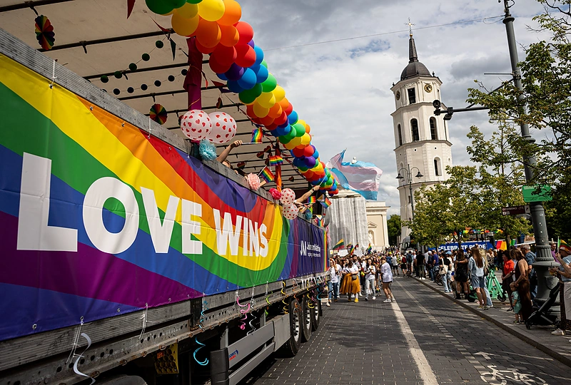 „Vilnius pride“ 2025 / Pauliaus Peleckio / BNS nuotr.