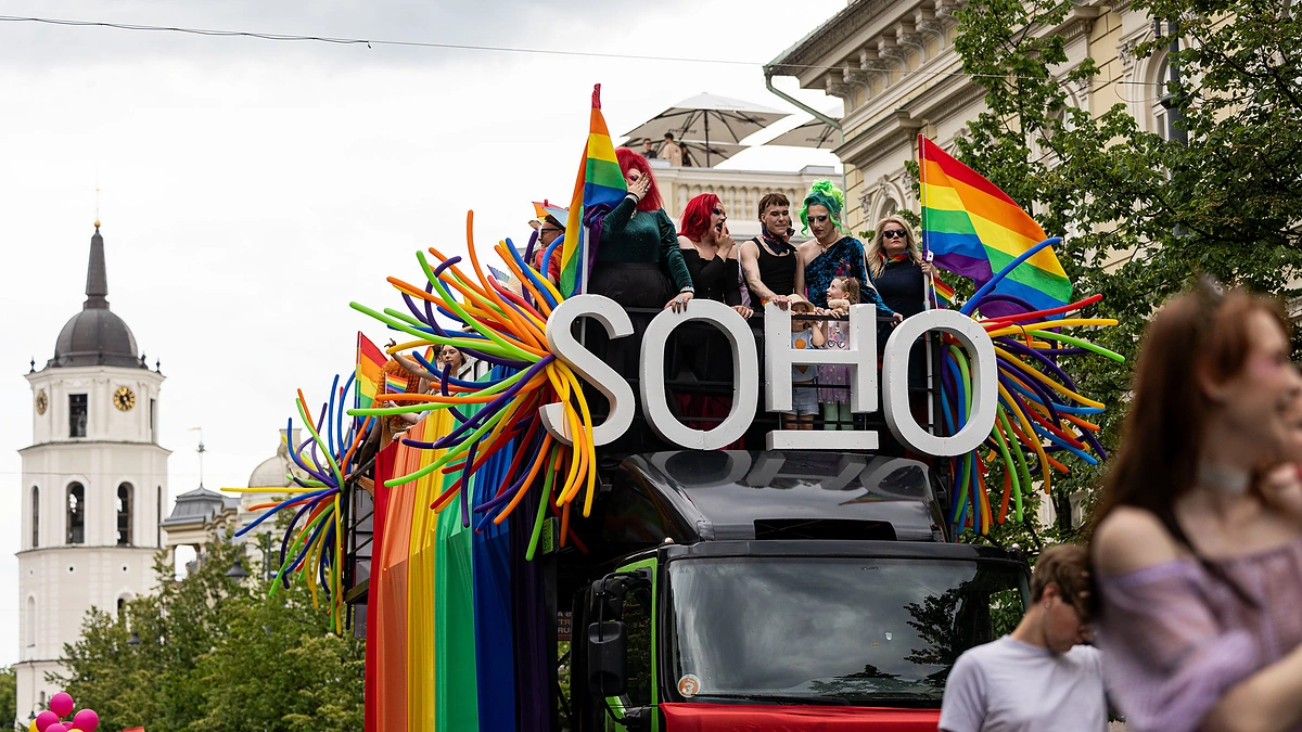 „Vilnius pride“ 2025 / Pauliaus Peleckio / BNS nuotr.