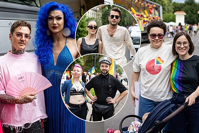 Vilniaus „Baltic Pride“ eitynėse – garsenybių būrys: nepraleido Naglis Bierancas, Lukas Gricius, drag karalienė