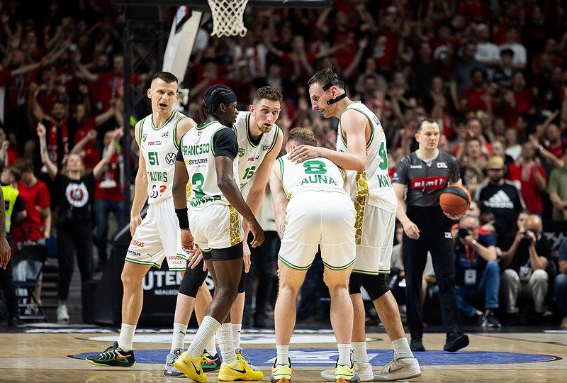 Rungtynių akimirka / Skirmantas Lisauskas/ BNS nuotr.