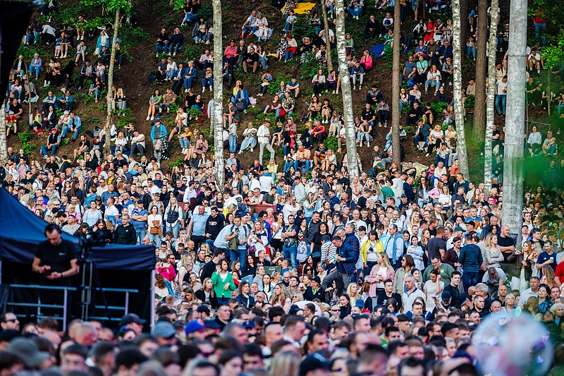 SEL koncertas Alytuje / Eriko Ovčarenko / BNS nuotr.