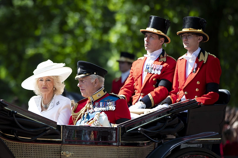 „Trooping the Colour“ 2025 metų paradas / Vida Press nuotr.