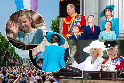 Londone – karaliaus gimtadienio paradas: jautrus princesės Charlotte gestas ir vėl nustebinęs princas Louis