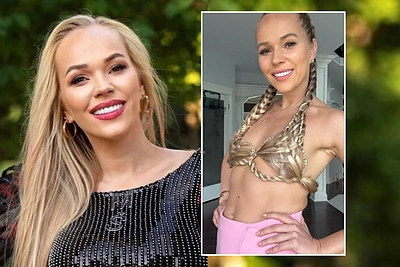 Ieva Voveris iš kasų pasidarė „bliuskutę“ – pridengė krūtis: „Ilgi plaukai turi daug privalumų“