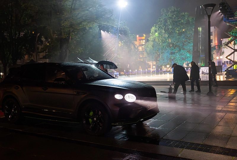 M1 muzikos apdovanojimų vaizdo klipo filmavimas / Roberto Riabovo / BNS nuotr.