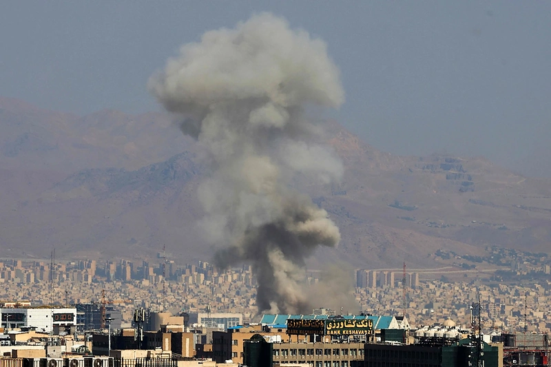 Izraelio smūgis Iranui / AFP/„Scanpix“