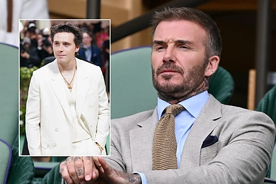 Po skaudžių rietenų šeimoje – jautri Davido Beckhamo žinutė sūnui Brooklynui