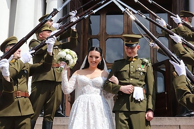 Paulius ir Marija šauliškos vestuvės / Asmeninio archyvo nuotr.