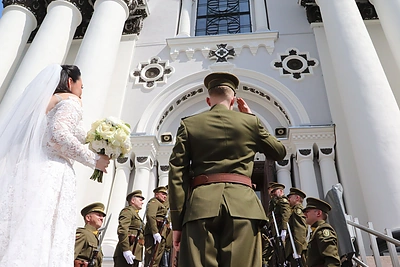 Paulius ir Marija šauliškos vestuvės / Asmeninio archyvo nuotr.