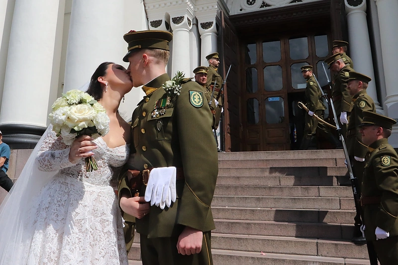 Paulius ir Marija šauliškos vestuvės / Asmeninio archyvo nuotr.