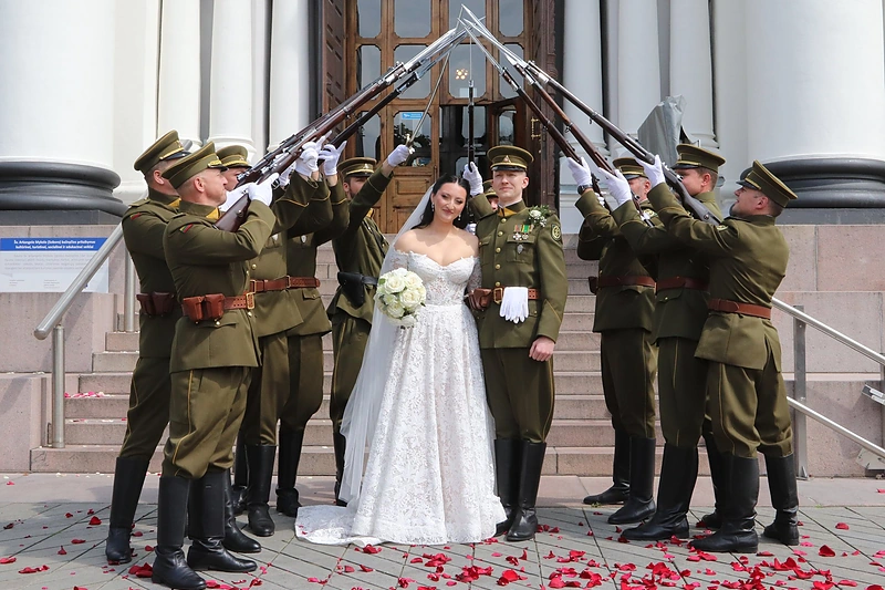 Paulius ir Marija šauliškos vestuvės / Asmeninio archyvo nuotr.