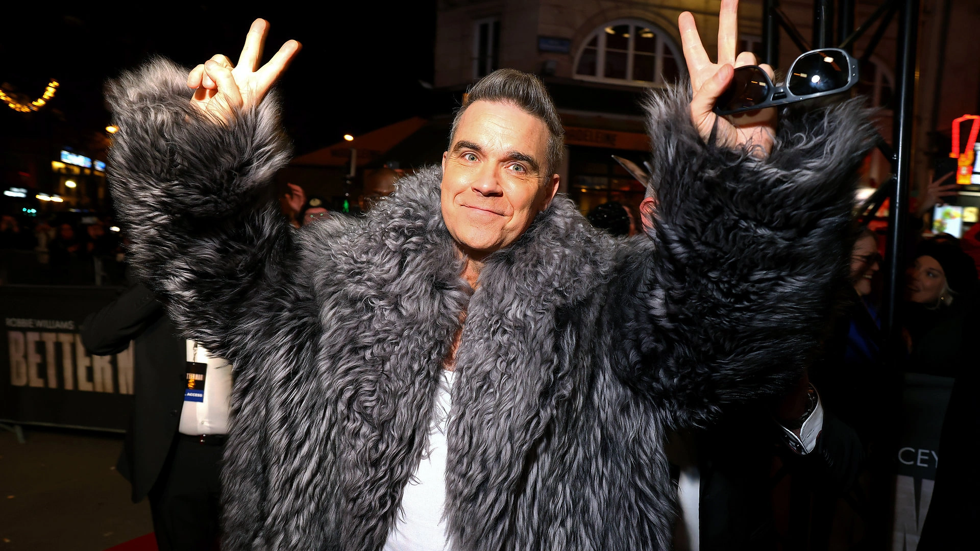 Robbie Williamsas / Getty nuotrauka
