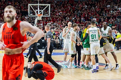 Ketvirtosios LKL finalo rungtynės: Vilniaus „Rytas“ – Kauno „Žalgiris“ / Patricija Adamovič / BNS nuotr.