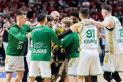 Ketvirtosios LKL finalo rungtynės: Vilniaus „Rytas“ – Kauno „Žalgiris“ / Patricija Adamovič / BNS nuotr.